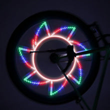 Load image into Gallery viewer, Bicycle Motorcycle Tire Wheel Lights LED Flash Spoke Light Lamp Outdoor Cycling Lights For 24 Inches Wheel LED Outdoor Bicycle Tire Safety Light Bike Spoke Decorations Glow Light In Dark Bike Accessories