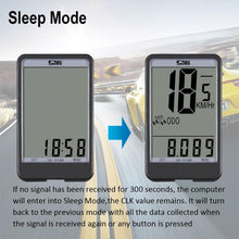 Load image into Gallery viewer, Wired Bicycle Computer Waterproof Backlight Bike Cycling Odometer Stopwatch Speedometer Watch LED Digital Bicycle Speedometer Odometer Wireless Bicycle Computer With Backlight Waterproof LCD Display And Multi-Functional