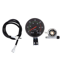 Load image into Gallery viewer, Retro Mountain Road Bike Computer Vintage Bike Speedometer Analog Classical Mechanical Odometer Durable Quality Aluminum Alloy Accurate Mechanical Odometer Speedometer For Bicycle