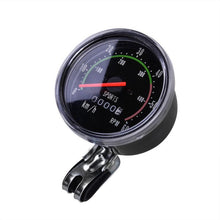 Load image into Gallery viewer, Classic Mountain Road Bike Computer Vintage Bicycle Bike Speedometer Analog Classical Mechanical Odometer Mechanical Bicycle Speedometer Aluminum Alloy Bike Computer Cyclocomputer