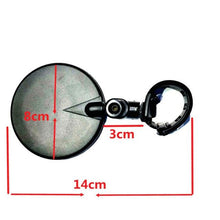 Load image into Gallery viewer, Bicycle Rearview Handlebar Mirrors Cycling Rear View Rotate Wide-Angle Bike Cycling Accessories Rotate Bike Bicycle Cycling Handlebar Safety Rearview Rear View Mirror