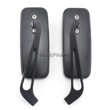 Load image into Gallery viewer, Universal Handlebar Mirrors Aluminum Bicycle Rearview Mirrors Anti-Glare Reflector Mountain Bike Bicycle Motorcycle Mirror Glass Lens Bar End Mountain Bicycle Mirror Adjustable Bike Glass Mirror Rotatable Safe Rearview