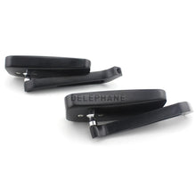 Load image into Gallery viewer, Universal Handlebar Mirrors Aluminum Bicycle Rearview Mirrors Anti-Glare Reflector Mountain Bike Bicycle Motorcycle Mirror Glass Lens Bar End Mountain Bicycle Mirror Adjustable Bike Glass Mirror Rotatable Safe Rearview