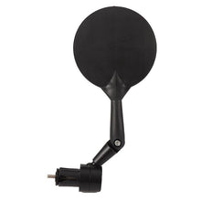 Load image into Gallery viewer, Black Adjustable Bike Silicone Handle Rearview Mirror Universal Bicycle Rearview Handlebar Mirrors Cycling Bike Rear View Mirror With Wide Angle Acrylic Convex Safety Bicycle Mirror For Mountain Road Bikes Bicycle