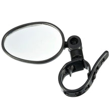 Load image into Gallery viewer, 1 Pair Universal Mini Rotary Rearview Handlebar Glass Mirror For Mountain Road Bike Bicycle Adjustable Wide Angle Bicycle Rear View Mirror HD Mirror Handlebar Mount Adaptor For Mountain Bike Motorcycle Bike