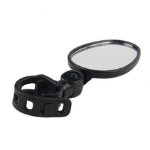 Load image into Gallery viewer, 1 Pair Universal Mini Rotary Rearview Handlebar Glass Mirror For Mountain Road Bike Bicycle Adjustable Wide Angle Bicycle Rear View Mirror HD Mirror Handlebar Mount Adaptor For Mountain Bike Motorcycle Bike