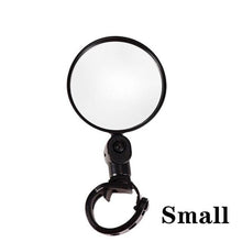 Load image into Gallery viewer, Universal Bike Bicycle Cycling Mirror Handlebar Wide Angle Rear View Rearview Bike Accessories Bike Helmet Mirror Bike mirror, 2pcs bike rear view mirrors With Wide Angle Convex Mirror Adjustable Rotatable Handlebar For Mountain Bike Off-Road Bike