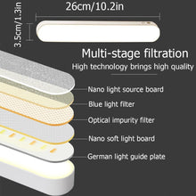 Load image into Gallery viewer, Desk Lamp USB Lamp USB LED Light Computer Table Lamp Magnetic Office Study Reading Light Rechargeable For Bedroom Decorative Table Lamp Cute Study Lamps for Bedroom Décor