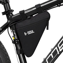 Load image into Gallery viewer, Waterproof Bicycle Bag Bike Triangle Bag For Bicycle Front Frame Bag Bike Bag Cycling Top Tube Bag Bicycle Bottle Bag Bike Storage Frame Bag Bicycle Front Tube Triangle Water Resistant Cycling Pack Strap On Pouch Bike Accessories Tool Accessible