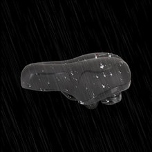 Load image into Gallery viewer, Breathable Leather Bicycle Saddle Cushion Comfortable Anti Slip And Weat Road Bike Sponge Filled Shockproof Bike Seat For Men Women Memory Foam Soft Bicycle Seats Cushion Dual Shock Absorbing Wide Bicycle Seat Replacement For Mountain Bike Road Bike
