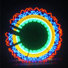 Load image into Gallery viewer, 32 Pattern Bike Light Bicycle Wheel Light Double Display Flash 32 RGB LED Light Bicycle Spoke Lamp Night Riding Spoke Light For Men Present Super Bright Auto Off LED Cycling Bicycle Light