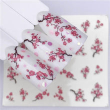 Load image into Gallery viewer, Sliders For Nails Winter Nail Stickers Elk Wolf Animal Sticker Figure Art Transfer Flowers Butterflies Watermark Water Slider Art Nail Stickers Sexy Girl Designs Comics Water Transfer Decals Manicure Lips Nail Art Decorations Slider Nail Art Stickers