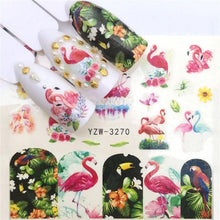 Load image into Gallery viewer, Sliders For Nails Winter Nail Stickers Elk Wolf Animal Sticker Figure Art Transfer Flowers Butterflies Watermark Water Slider Art Nail Stickers Sexy Girl Designs Comics Water Transfer Decals Manicure Lips Nail Art Decorations Slider Nail Art Stickers
