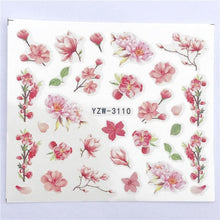 Load image into Gallery viewer, Fox Wolf Animal 3D Embossed Nail Sticker Flower Adhesive Manicure Slider Nail Art Tips Decorations Decals Manicure Design Golden Firework Star Accessories Heart Nail Art Stickers Glitter Decals Love Nail Sequins Laser Heart Nail