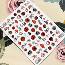 Load image into Gallery viewer, Cute rabbit Cute cat Japanese Justice Girl 3D Back Glue Nail Sticker Nail Decoration Nail Art Nail Ornament Self Adhesive Nail Decals for Nail Art Decoration Including Hearts Stars Letters Bowknot Leaves Flowers Plants Fruits Butterflies for Woman