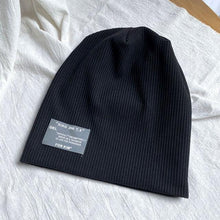 Load image into Gallery viewer, Unisex Beanie Hats Autumn Comfortable Cotton Hat Men Retro Knitted Hat Women Balaclava Sports Kerchief Bobble Hat Spring Knit Slouchy Lightweight Knit Hat Slouch Cap Casual Box Skellies Beanies Thin Bonnet Cap Autumn Casual Beanies Hat