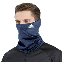Load image into Gallery viewer, Winter Outdoor Neck Warmer Cycling Scarf Running Sports Headwear Face Scarf Bicycle Bandana Men Simple Fashion Motorcycle Windproof Sun Protect Cycling Face Neck Mask Headwear Scarf Bandana Hood Half Breathable Dustproof Hang-Ear Cap Bike Headbands