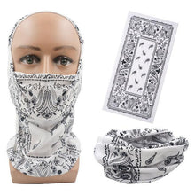 Load image into Gallery viewer, Bike Paintball Mask Outdoor Hunting Shamash Multifunctional Seamless Military Camo Face Shield Cycling Bandana Fishing Buffet Sport Headband Scarf Military Shamash Tactical Desert Keffiyeh Head Neck Scarf Neck Gaiter Headwear for Men Women