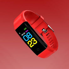 Load image into Gallery viewer, Connected Child Smart Sport Watch For Girls Boys Students Wrist Clock Electronic LED Digital Child Wrist Watch Fitness Tracker With Heart Rate Monitor Waterproof Activity Tracker With Sport Modes Sleep Monitor Fitness Watch With Call SMS Reminder