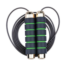 Load image into Gallery viewer, Tangle-Free Rapid Speed Jumping Rope Cable With Ball Bearings Steel Skipping Rope Adjustable Rapid Speed Jumping Ropes Cable Foam Handles Steel Jump Ropes For Gym Fitness Home Exercise