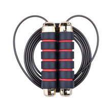 Load image into Gallery viewer, Tangle-Free Rapid Speed Jumping Rope Cable With Ball Bearings Steel Skipping Rope Adjustable Rapid Speed Jumping Ropes Cable Foam Handles Steel Jump Ropes For Gym Fitness Home Exercise