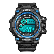 Load image into Gallery viewer, Fashion Luminous Children Watches For Boys Waterproof Electronic Silicone Strap Watch Fashion Sport Led Digital Wrist Watch Kids Sports Watch Waterproof Boys Multi-Function Digital Wristwatch