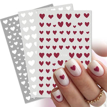 Load image into Gallery viewer, Gold Christmas Snowflake 3D Nail Stickers Sparkly Iridescent Silver Xmas Tree Elk Deer Transfer Sliders Winter Nails Accessories Design Decor Tip Transfer Nail Decals Sticker For Pretty Girl Self-Adhesive Nail Decals Designer Nail Stickers