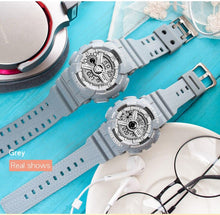 Load image into Gallery viewer, Couple Watch Fashion Strap Practical Waterproof Multifunctional Digital Wristwatch Dual Display Men's Digital Watch Military Watch Daily Sports Large Dial Men's Wrist Watch