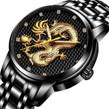 Load image into Gallery viewer, Men's Waterproof Watch With 3D Dragon Design Excellent Look Perfect Gift For Your Man