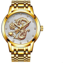 Load image into Gallery viewer, Men's Waterproof Watch With 3D Dragon Design Excellent Look Perfect Gift For Your Man