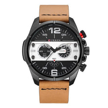 Load image into Gallery viewer, Men's Waterproof Retro Style Watch With Excellent Background, Chronometers Large Numbers Perfect Gift
