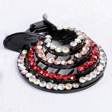 Load image into Gallery viewer, New Crystal Bird Nest Ponytail Holder Fair Crab Claw Clip Hairpin Rhinestone for Women Girls Accessories Barrettes Headwear Gorgeous Hair Accessories For Women