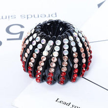 Load image into Gallery viewer, New Crystal Bird Nest Ponytail Holder Fair Crab Claw Clip Hairpin Rhinestone for Women Girls Accessories Barrettes Headwear Gorgeous Hair Accessories For Women