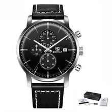 Load image into Gallery viewer, 2021 New Business Men Watch Full Steel Quartz Luxury Casual Waterproof Leather Sports Male Wristwatch