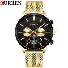 Load image into Gallery viewer, Unisex Elegant Stainless Steel Watch With Chronometer And Date Display Excellent Design Perfect Gift