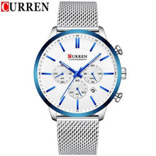 Load image into Gallery viewer, Unisex Elegant Stainless Steel Watch With Chronometer And Date Display Excellent Design Perfect Gift