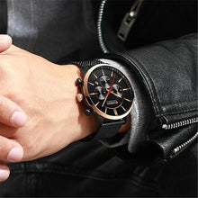 Load image into Gallery viewer, Unisex Elegant Stainless Steel Watch With Chronometer And Date Display Excellent Design Perfect Gift