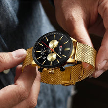 Load image into Gallery viewer, Unisex Elegant Stainless Steel Watch With Chronometer And Date Display Excellent Design Perfect Gift