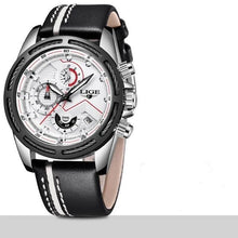 Load image into Gallery viewer, Waterproof Men's Sports Watch With Leather Transparent Belts, Chronometers Day View Perfect Gift