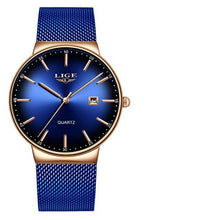Load image into Gallery viewer, Men's Elegant Watch With Stainless Steel Straps And Special Date Display Excellent Look Unique Design Perfect Gift