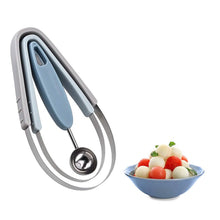 Load image into Gallery viewer, Professional 3-In-1 Stainless Steel Watermelon Melon Baller Scoop Seed Remover Fruit Carving Tool Set