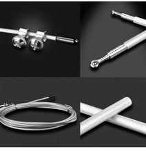 Load image into Gallery viewer, Professional Jump Rope Speed Skipping For Fitness Workout Training Flexible Jump Ropes For Fitness Quite Skipping Rope With Bearing Aluminum Alloy Handle And Carrying Bag