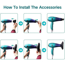 Load image into Gallery viewer, Professional Salon Hair Dryer 2300W