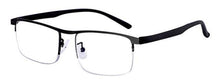Load image into Gallery viewer, Progressive Reading Glasses Multifocal Anti Blue Ray Glass Glasses Half Frame Metal Alloy For Men And Women Reading Glasses Anti Blue Ray Multifocus Reader