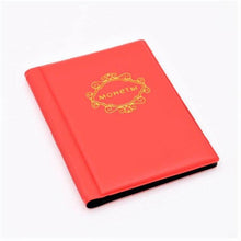 Load image into Gallery viewer, PU Leather Coin Album 10 Pages 120 Pockets Coin Album For Coins Pockets Commemorative Coin, Medallions Badges Collection Book Gifts For Friends And Coin Collectors