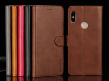 Load image into Gallery viewer, PU Leather Cover with RFID Blocking Card Holder Magnetic Clasp Folio Case For Xiaomi Redmi Note 5 Case Leather Wallet Luxury Cover Redmi Note 5 Pro 10 Pro 10s 9S 9 8 7 4 9T 10 5G 11 Case Flip Cover