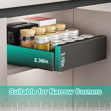 Load image into Gallery viewer, Pull Out Cabinet Organizer Carbon Steel Quiet Slide Rails