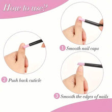 Load image into Gallery viewer, Pumice Stone Cuticle Pusher