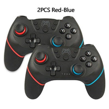 Load image into Gallery viewer, Pure Black Wireless Bluetooth Joystick Gamepad Controller Compatible With PC Laptop Monitor Smart TV