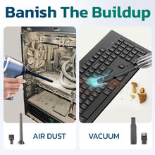 Load image into Gallery viewer, Purely C105 Keyboard Cleaner, Compressed air Duster & Vacuum Cleaner